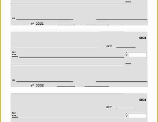 Free Printable Checks Template Of 24 Blank Check Template Doc Psd Pdf &amp; Vector formats