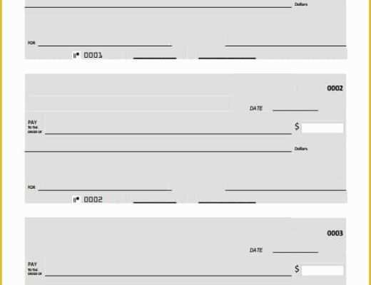 Free Printable Checks Template Of 24 Blank Check Template Doc Psd Pdf &amp; Vector formats