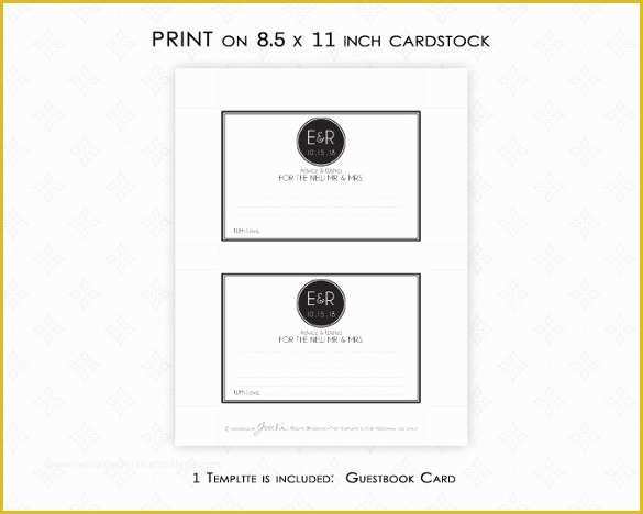 Free Printable Children&amp;#039;s Book Template Of 10 Guest Book Samples