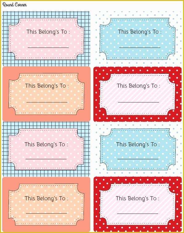 Free Printable Children's Book Template Of 1000 Images About Bookplate Labels & Book Label Templates