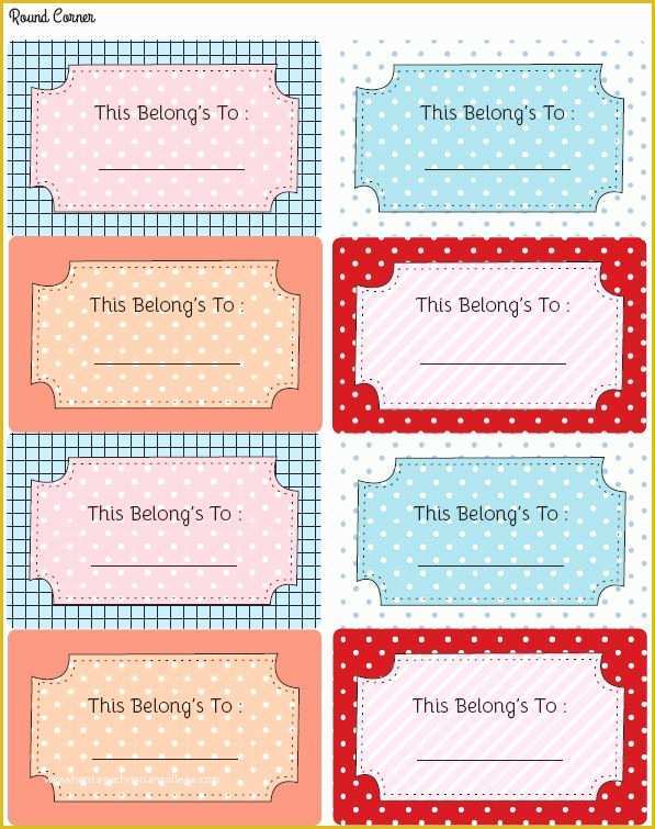 Free Printable Children&amp;#039;s Book Template Of 1000 Images About Bookplate Labels &amp; Book Label Templates