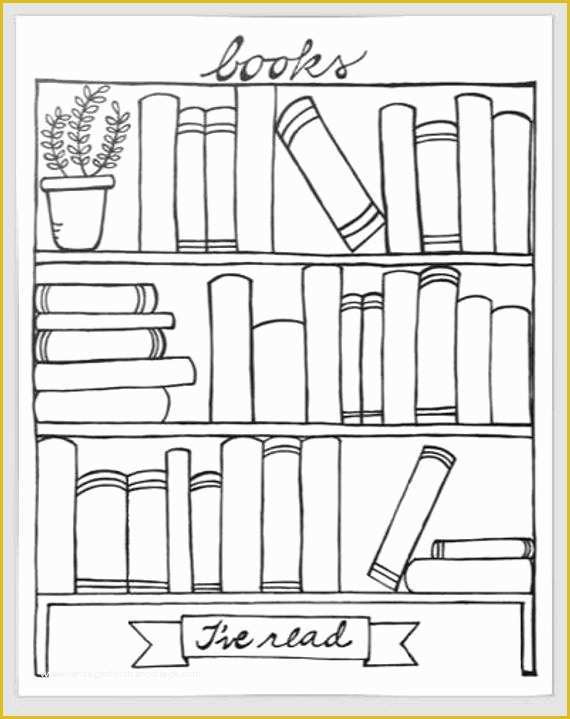 Free Printable Children's Book Template Of Books I Ve Read Bookshelf Graphic organizer Printable