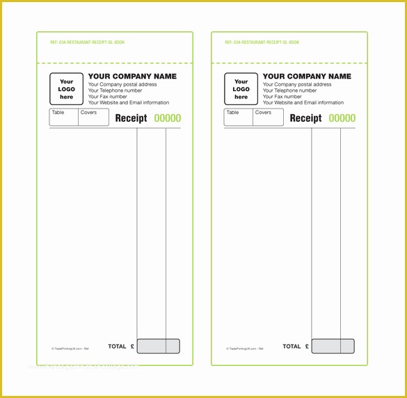 Free Printable Children's Book Template Of Receipt Book Template 15 Free Word Excel Pdf format