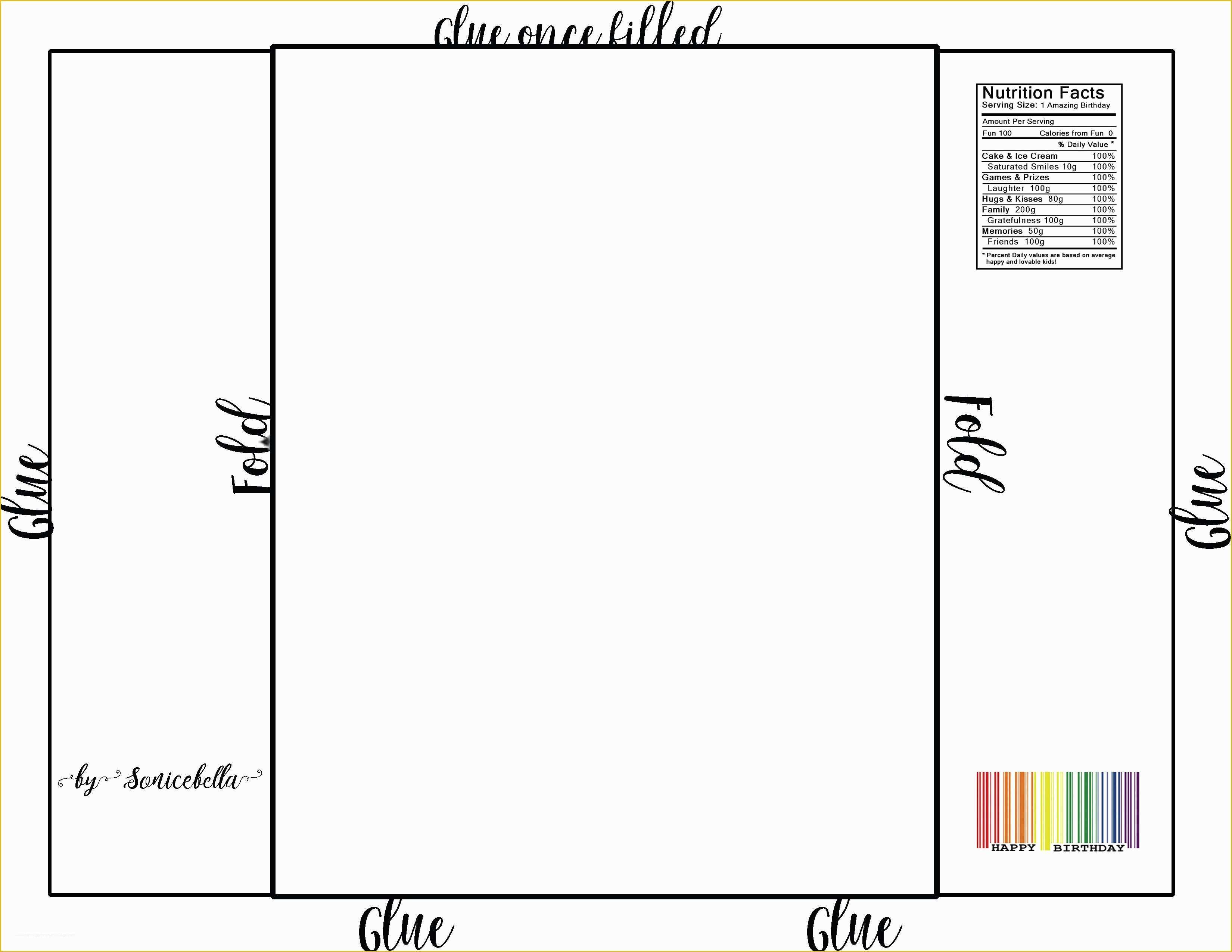 Free Printable Chip Bag Template Of Chip Bag Template Free Enjoy Gifts