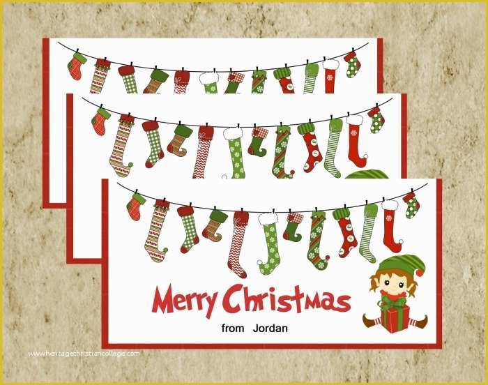 Free Printable Christmas Bag toppers Templates Of Christmas Treat Bag topper Diy Printable Merry Christmas