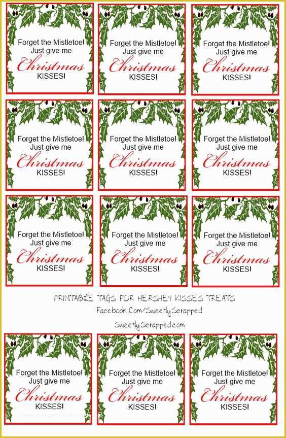 Free Printable Christmas Bag Toppers Templates Of Free Printable 