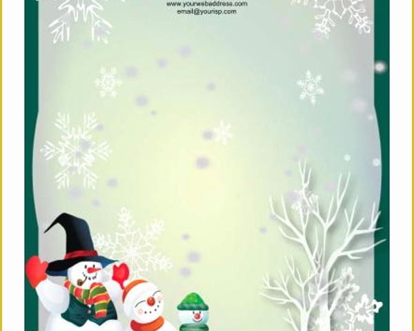 Free Printable Christmas Flyers Templates Of 15 Christmas Letterhead Templates Free Word Designs