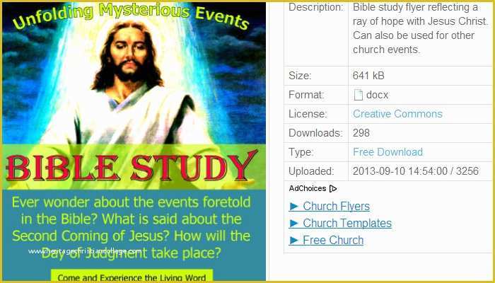 Free Printable Church event Flyer Templates Of 5 Free Church event Flyer Templates