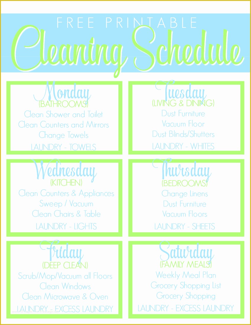 Free Printable Cleaning Checklist Template Of Search Results for “printable House Cleaning Checklist