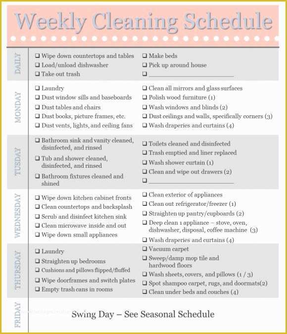 Free Printable Cleaning Schedule Template Of 25 Best Ideas About Schedule Templates On Pinterest