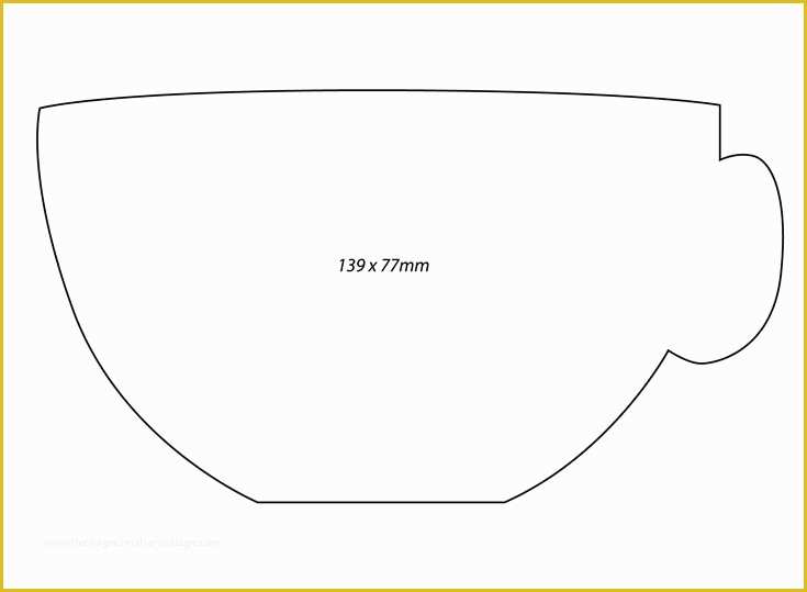 Free Printable Coffee Mug Template Of 34 Best Cup Templates Images On Pinterest