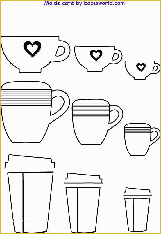 Free Printable Coffee Mug Template Of Free Cup and Mug Templates Free Templates