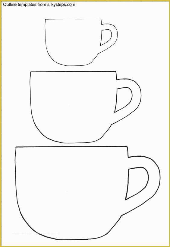 Free Printable Coffee Mug Template Of Image Result for Free Printable Tea Cup Template