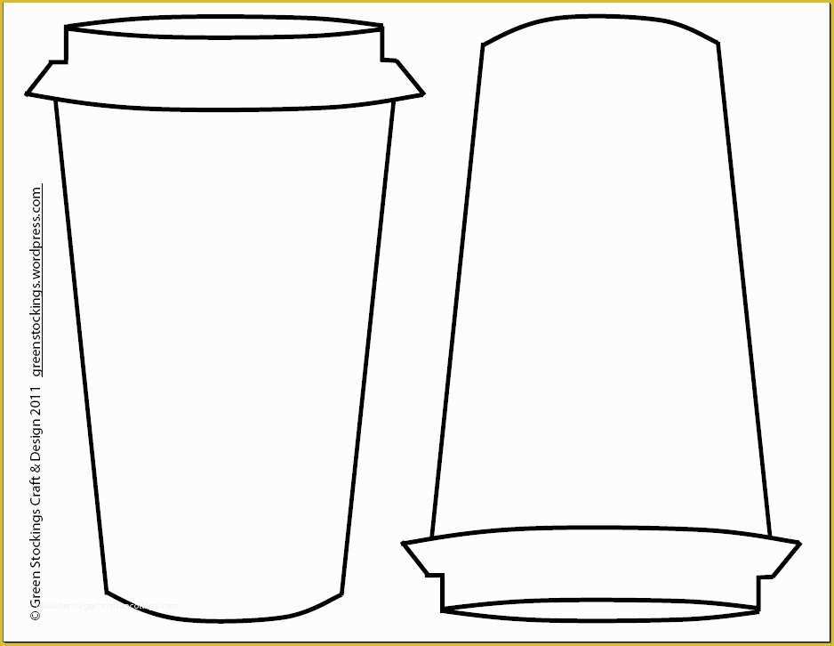 Free Printable Coffee Mug Template Of Printable