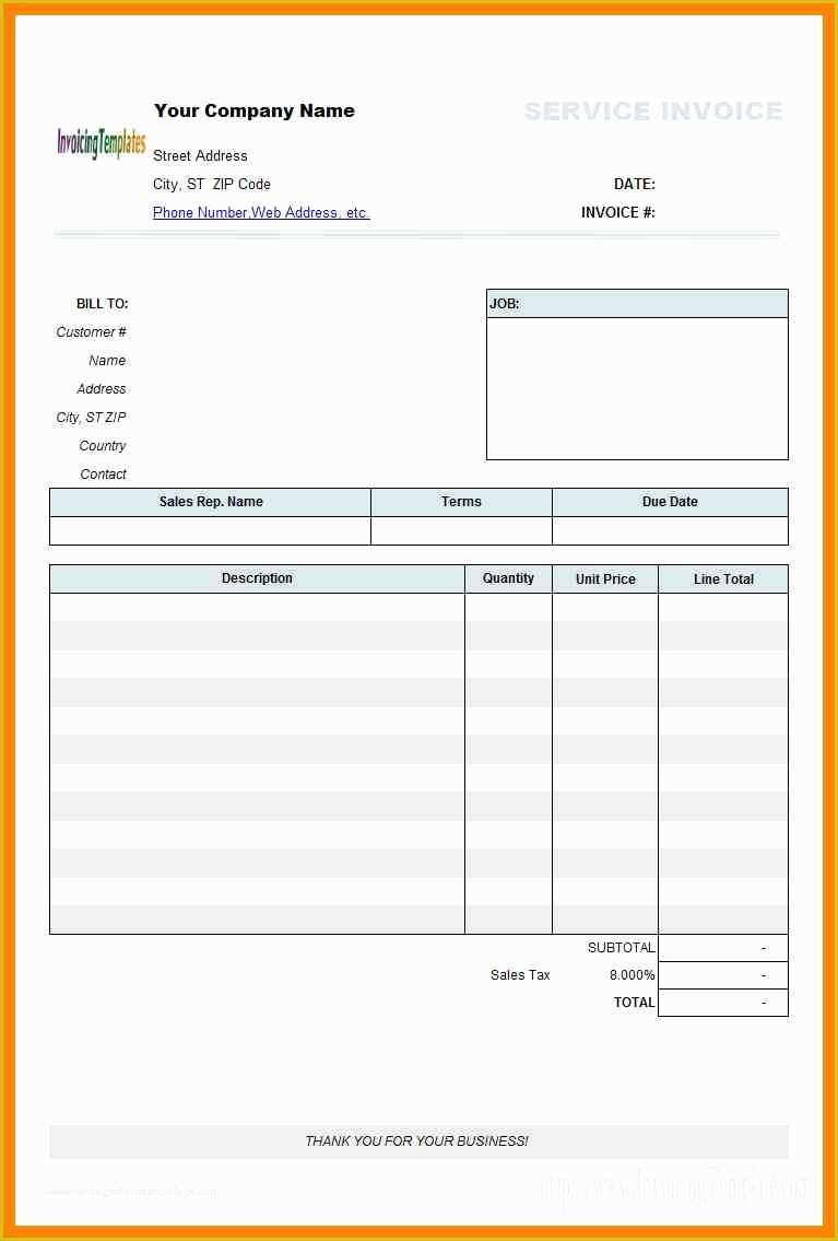 Free Printable Construction Invoice Template Of 5 Free Printable Contractor Invoice Template