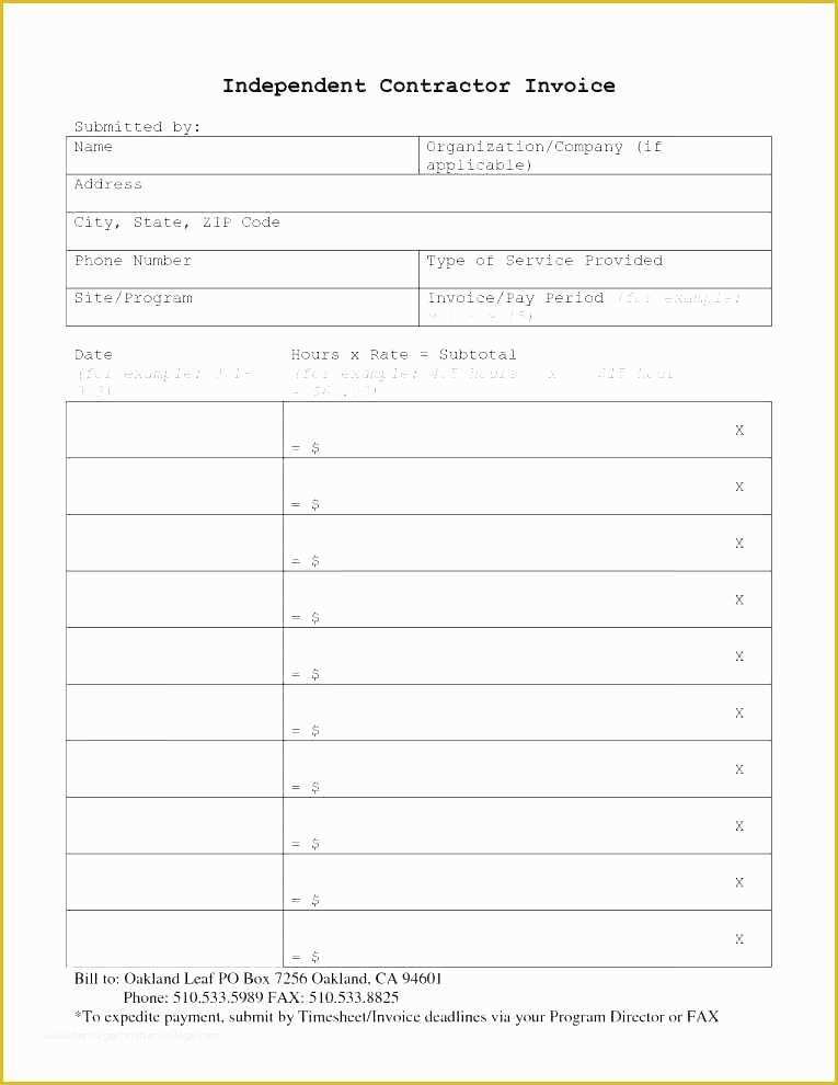 free printable construction invoice template of invoice blank