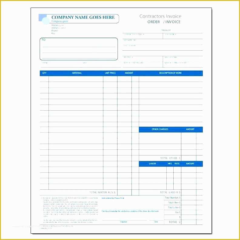 Free Printable Construction Invoice Template Of General Contractor Bid Sheet Sample Construction forms 8