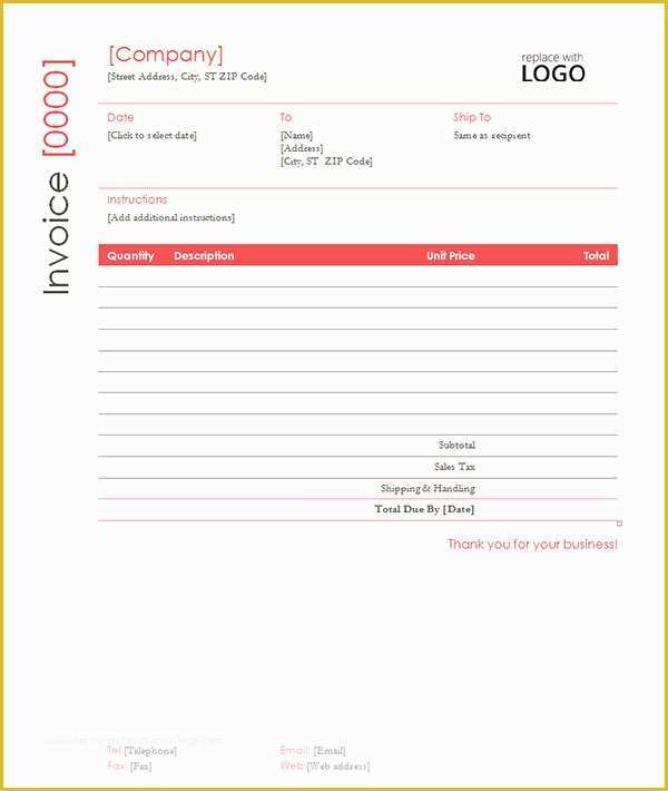 Free Printable Construction Invoice Template Of Sample Contractor Invoice Templates 14 Free Documents
