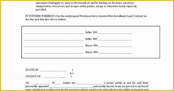 Free Printable Contract for Deed Template Of Sample Printable Contract for Deed form