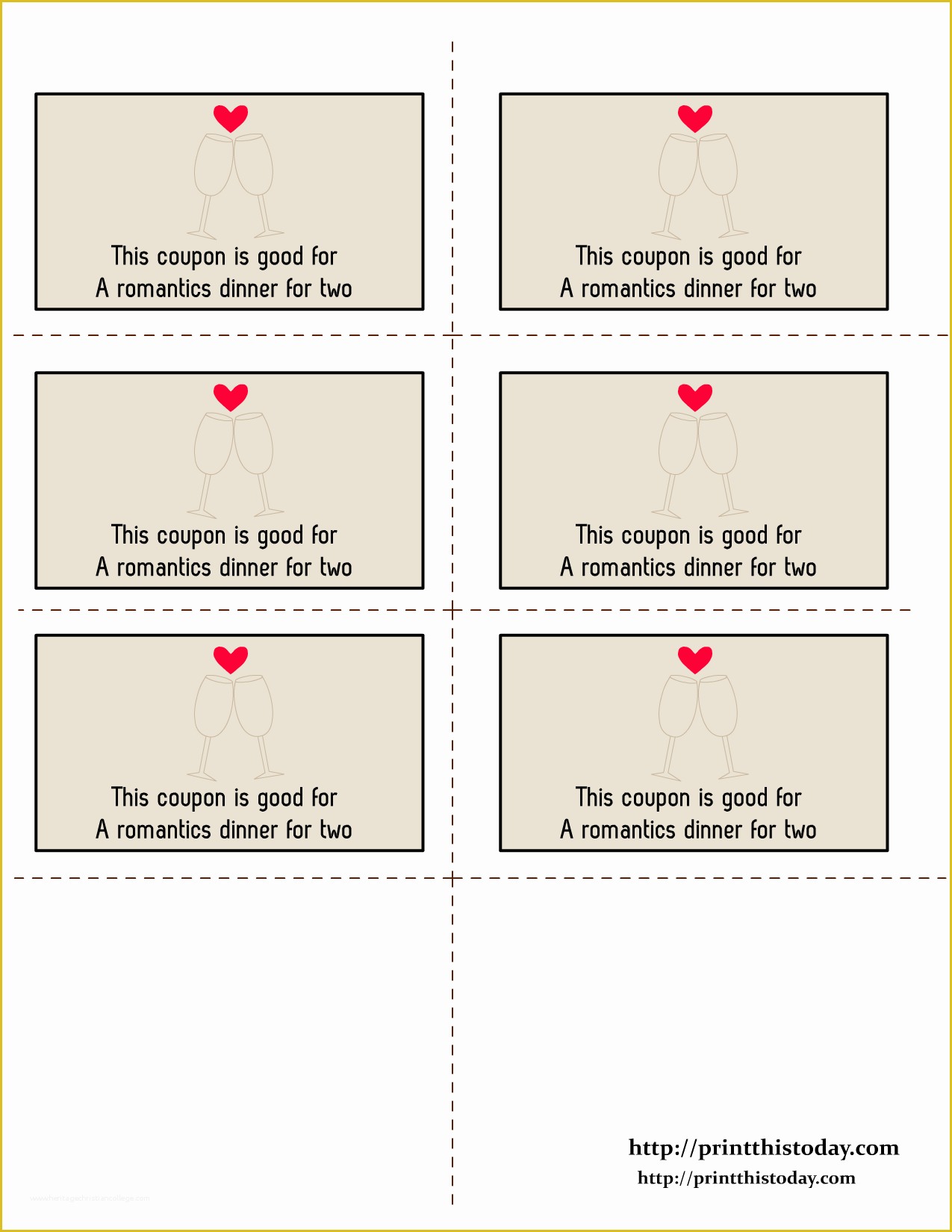 Free Printable Coupon Templates Of 8 Best Of Love Printable Printable Love Word
