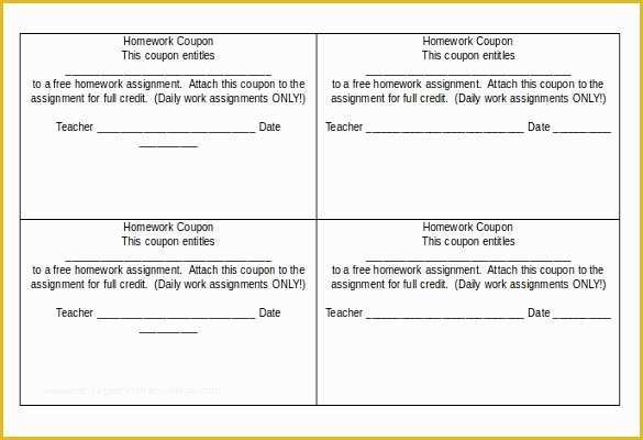 Free Printable Coupon Templates Of Coupon Templates – 31 Free Word Psd Pdf Documents