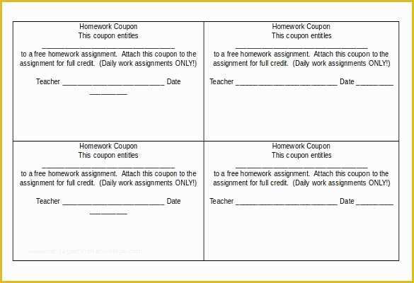 Free Printable Coupon Templates Of Coupon Templates – 31 Free Word Psd Pdf Documents
