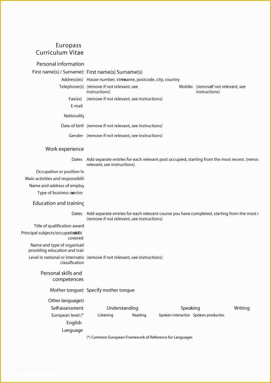 free-printable-curriculum-vitae-template-of-48-great-curriculum-vitae