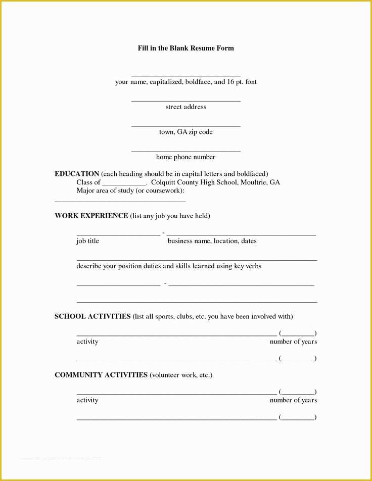 Free Printable Curriculum Vitae Template Of Pin Oleh Jobresume Di Resume Career Termplate Free