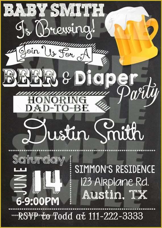 Free Printable Diaper Party Invitation Templates Of 17 Best Ideas About Couples Baby Showers On Pinterest
