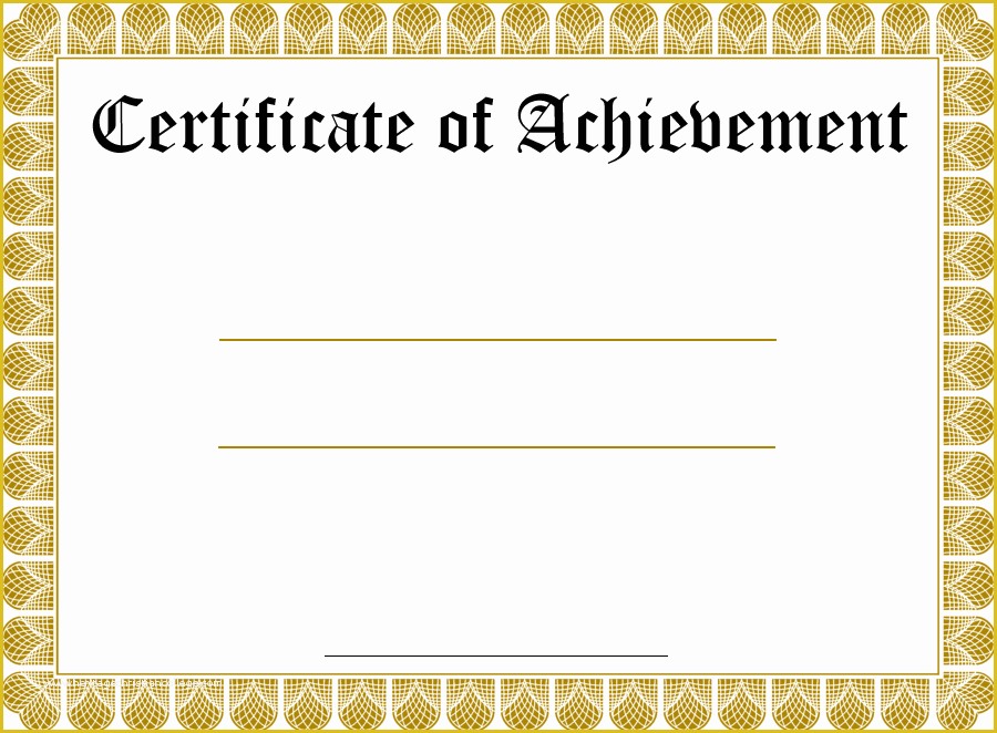 Free Printable Diploma Template Of Blank Certificate Templates To Print