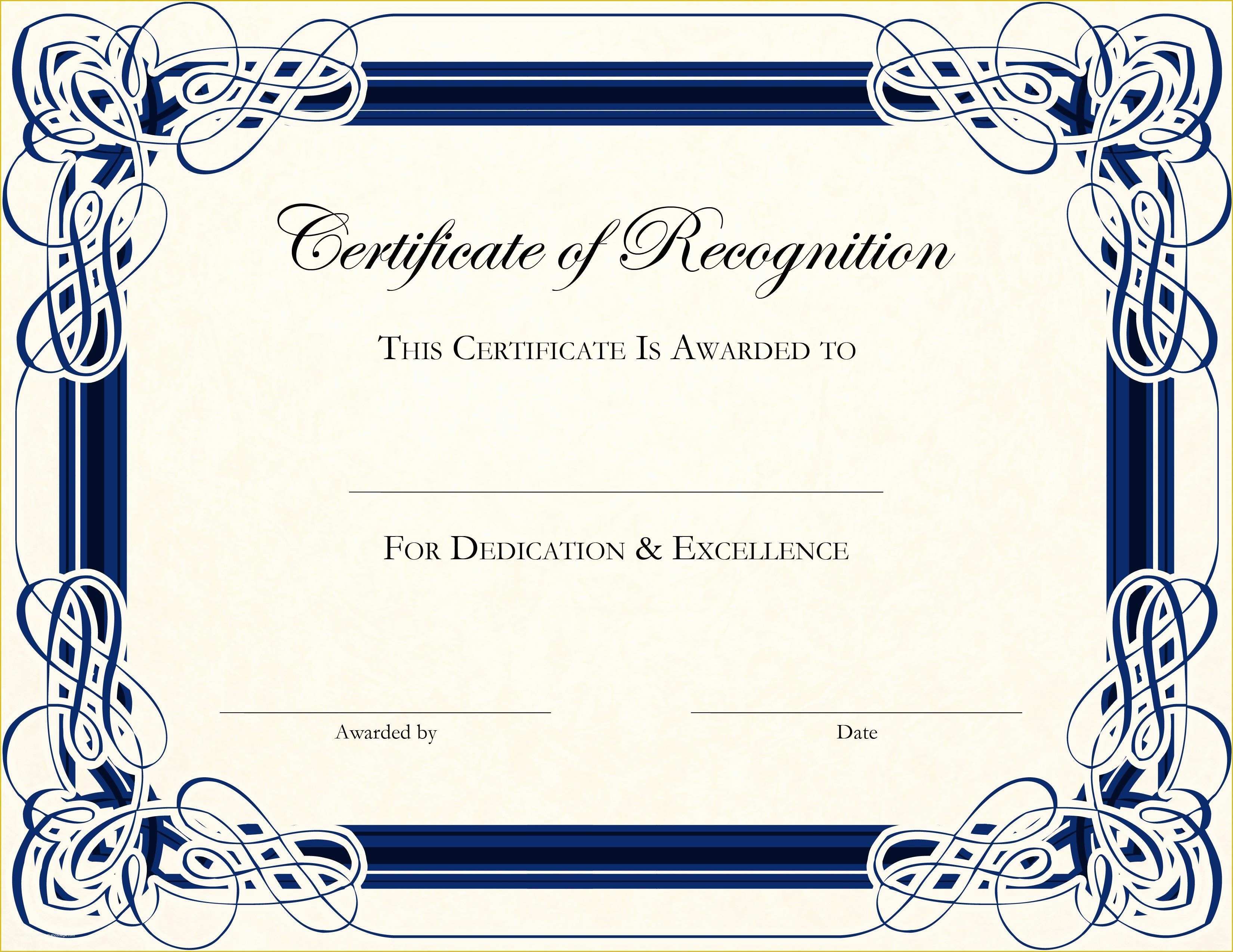 Free Printable Diploma Template Of Free Printable Certificate Templates for Teachers