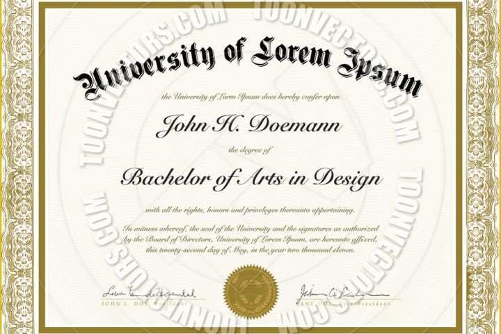 Free Printable Diploma Template Of Free Printable Certificates
