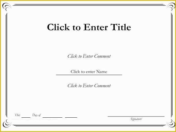 Free Printable Diploma Template Of Ms Word Printable Certificate Templates