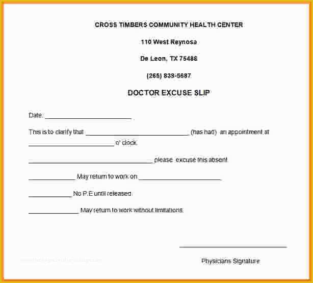 Free Printable Doctors Notes Templates Of Print Doctor Notes For Work