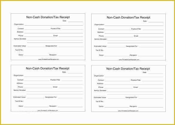Free Printable Donation Receipt Template Of 18 Donation Receipt Templates Doc Pdf