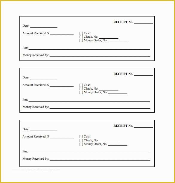 Free Printable Donation Receipt Template Of Free Receipt Template