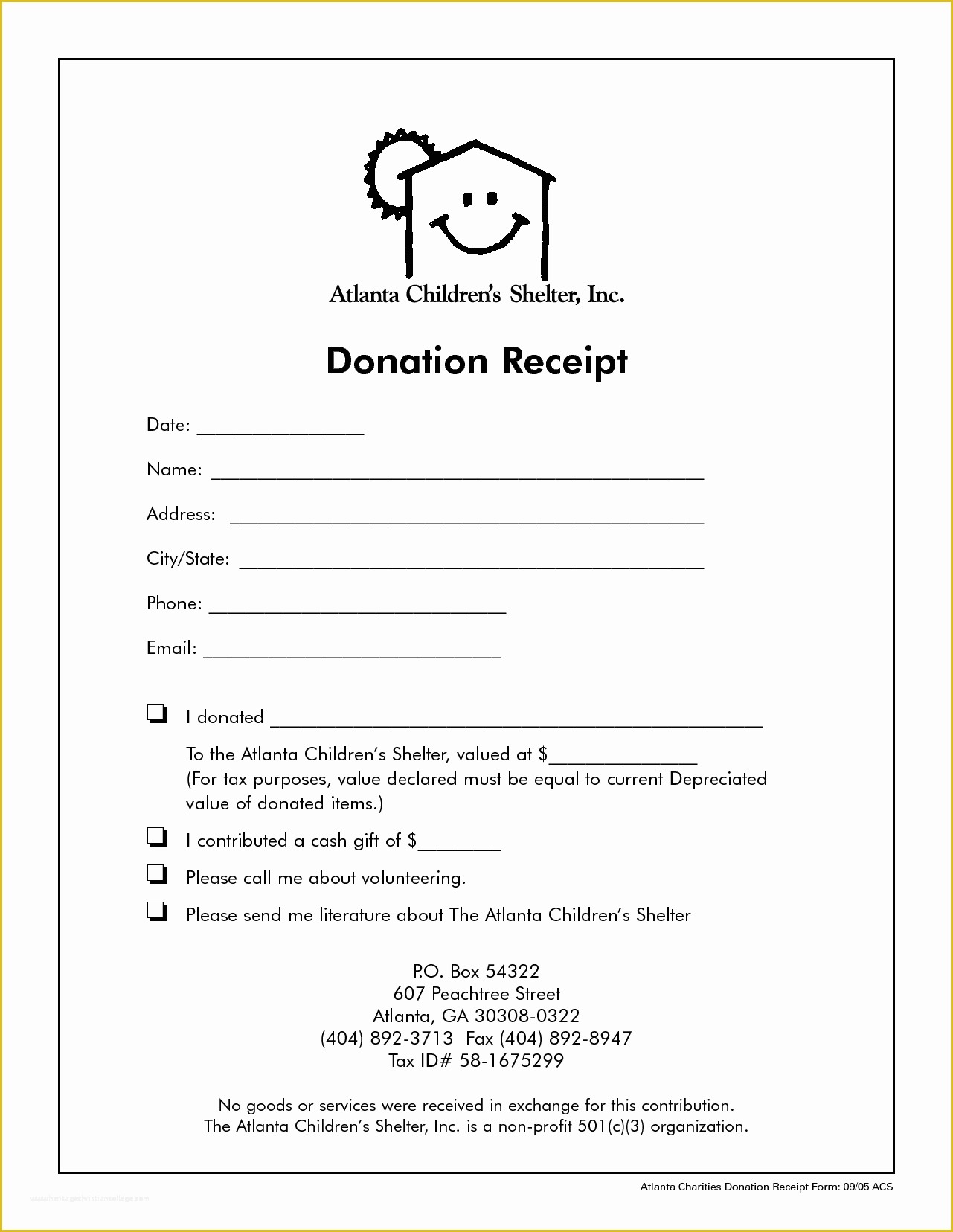 Free Printable Donation Receipt Template Of Template Free Donation Receipt Template Donation Receipt