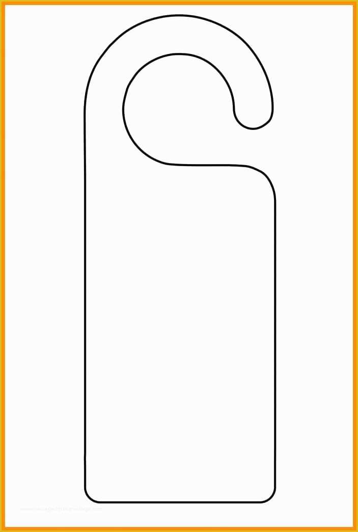 Free Printable Door Hanger Template Of Blank Door Hangers – Oldaccentsub