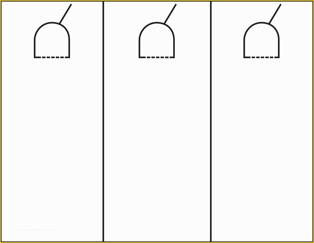 Free Printable Door Knob Hanger Template Of 6 Best Of Blank Printable Door Knob Hangers