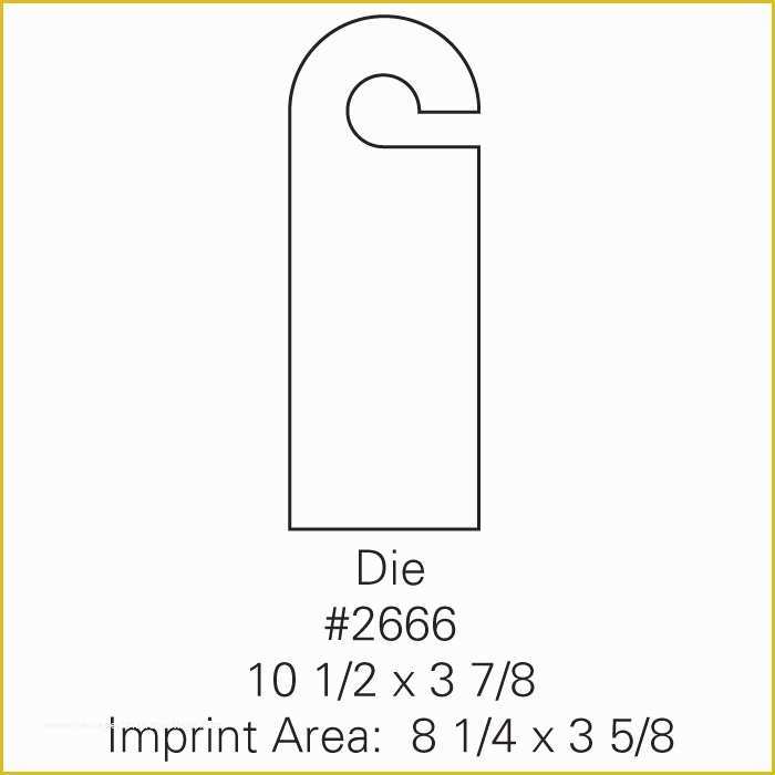 Free Printable Door Knob Hanger Template Of Door Hanger Templates