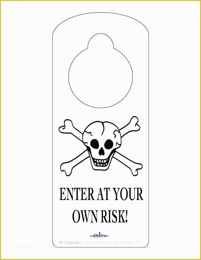 Free Printable Door Knob Hanger Template Of Image 0 Pany Newsletter Ideas Templates Paper Door