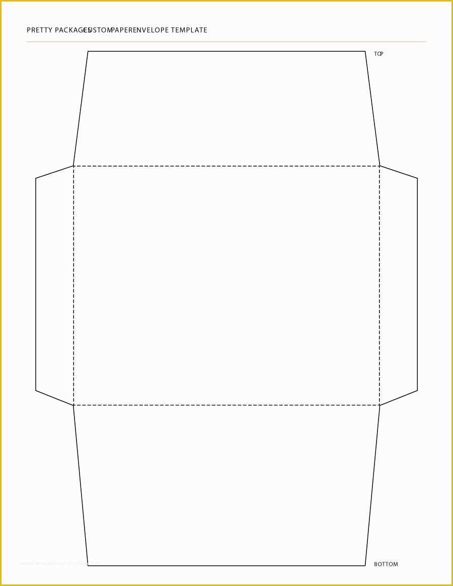 Free Printable Envelope Templates Of 40 Free Envelope Templates Word Pdf Template Lab