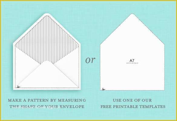 Free Printable Envelope Templates Of 9 A7 Envelope Templates Doc Psd Pdf