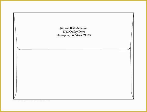 Free Printable Envelope Templates Of 9 A7 Envelope Templates Doc Psd Pdf