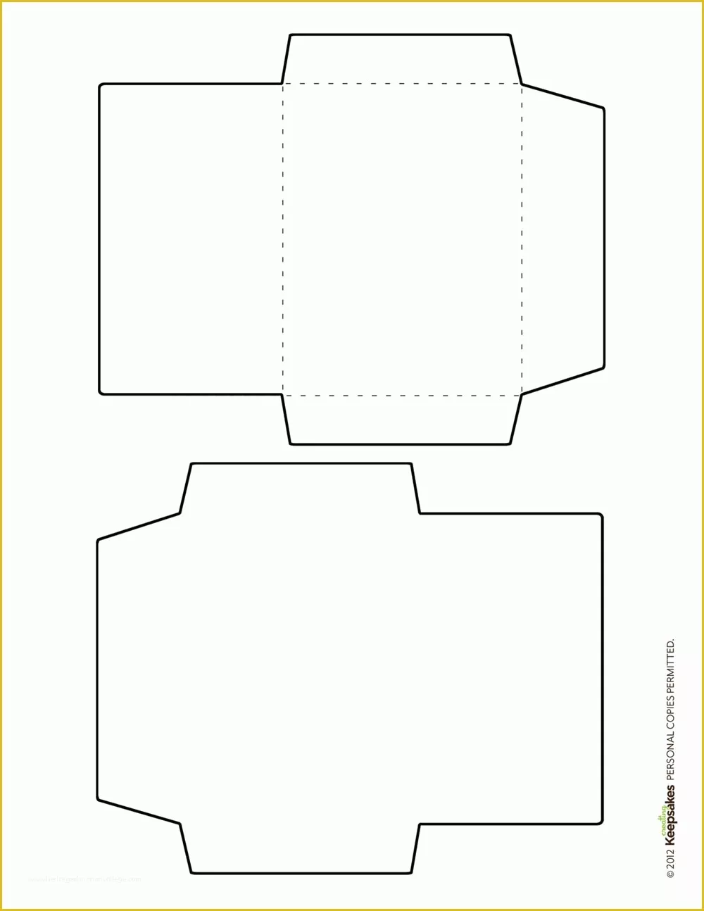 Free Printable Envelope Templates Of Pin by Creating Keepsakes Magazine On Free Template