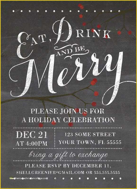 Free Printable event Flyer Templates Of Free Printable Holiday Party Flyer Templates