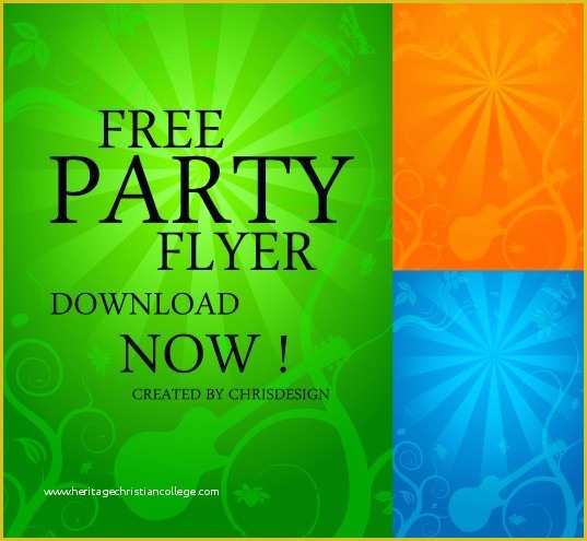 Free Printable event Flyer Templates Of Party Flyer by Chrisdesign On Deviantart