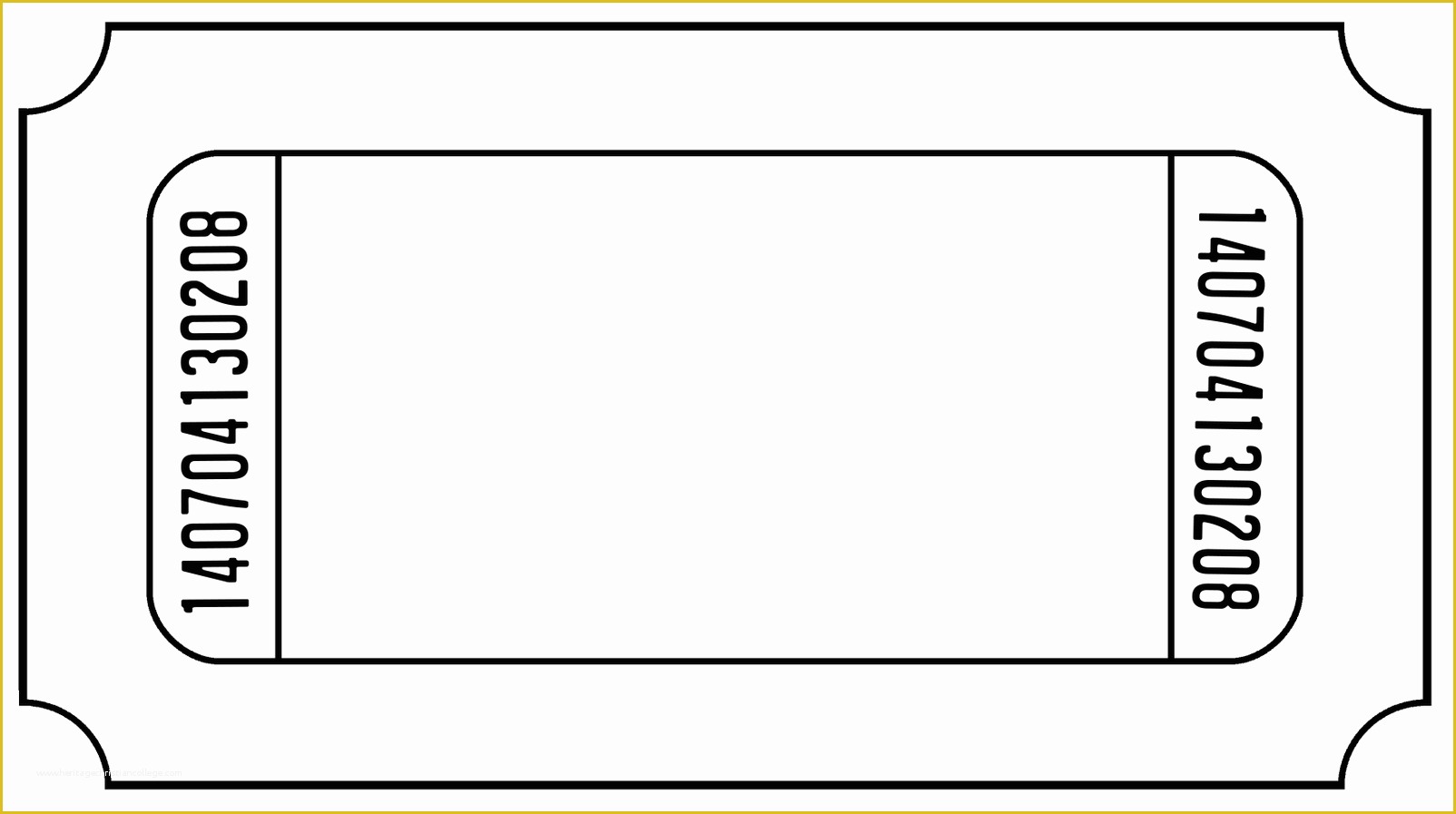 Free Printable event Ticket Template Of 6 Ticket Templates