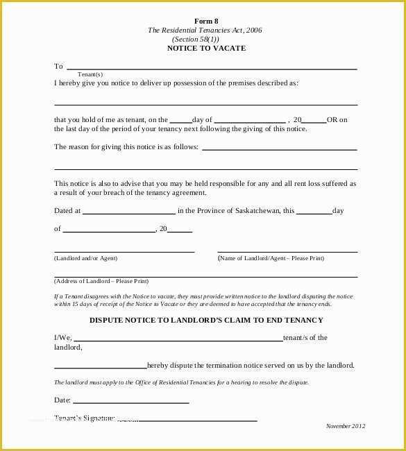 Free Printable Eviction Notice Template Of 38 Eviction Notice Templates Pdf Google Docs Ms Word