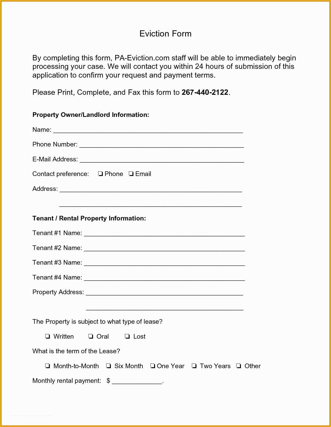 Free Printable Eviction Notice Template Of Eviction Letter Template Pdf Examples